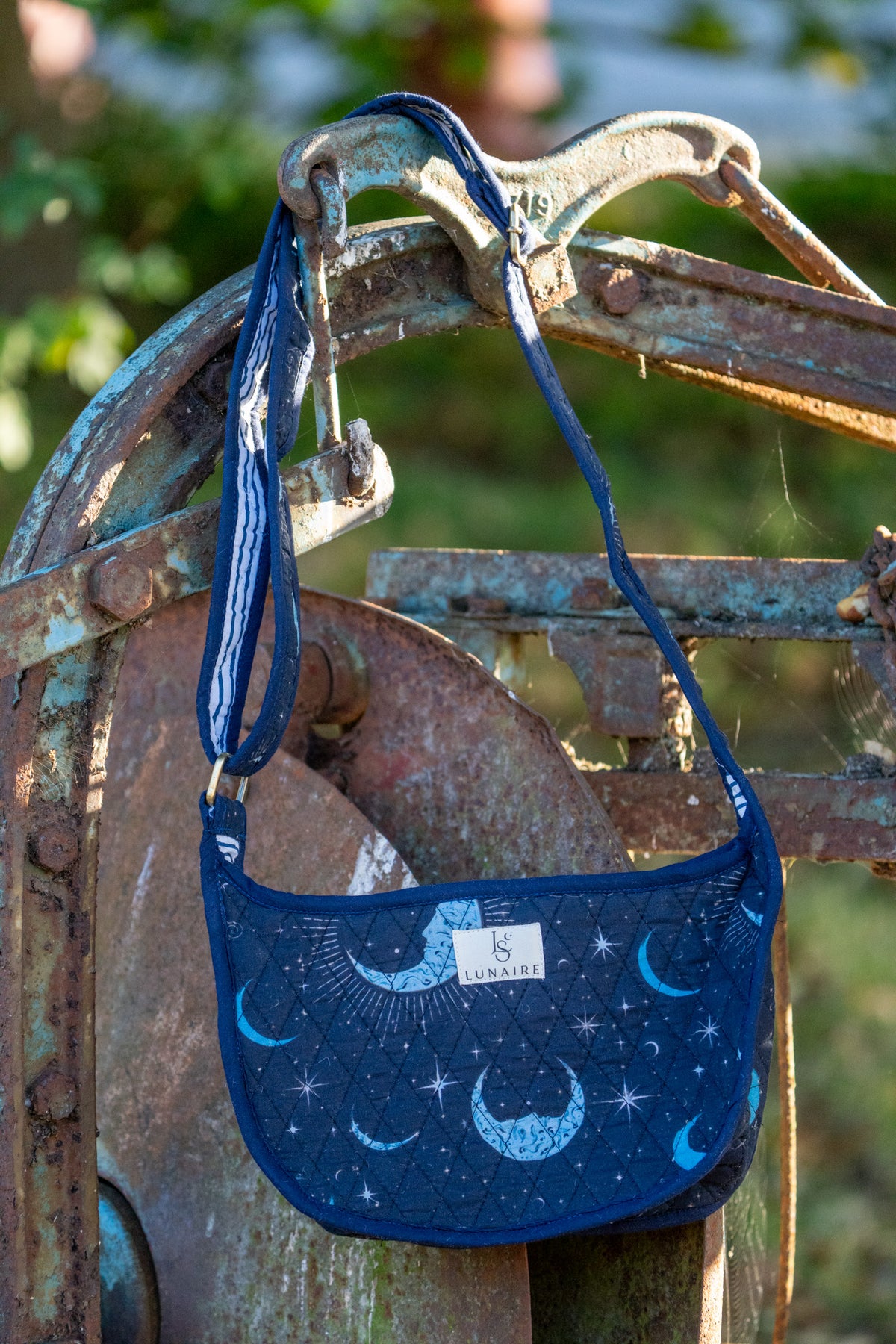 Crescent Moon Tote bags